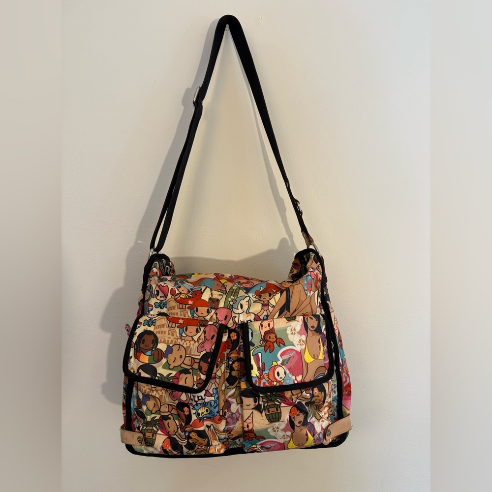 Lesportsac Tokidoki Campeggio Spiaggia Beach Crossbody Bag